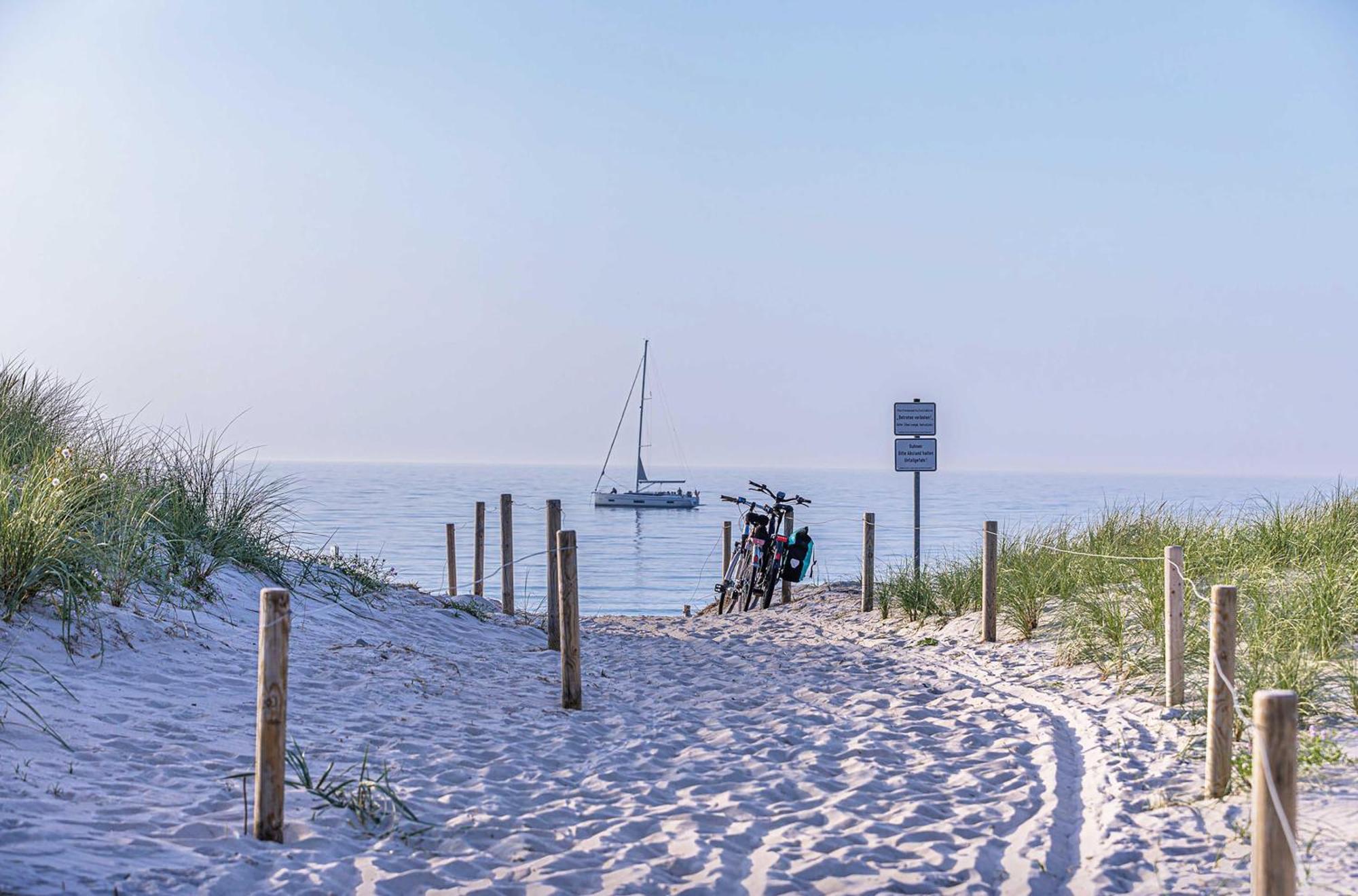 Meerblick Mit Kamin Am Saaler Bodden Wustrow  Zewnętrze zdjęcie
